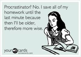 why do students procrastinate essay